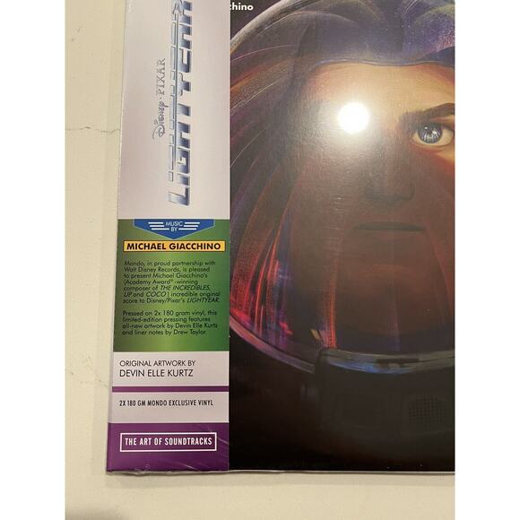 New Lightyear Disney Original Motion Picture Soundtrack Splatter Vinyl MONDO - Picture 2 of 10